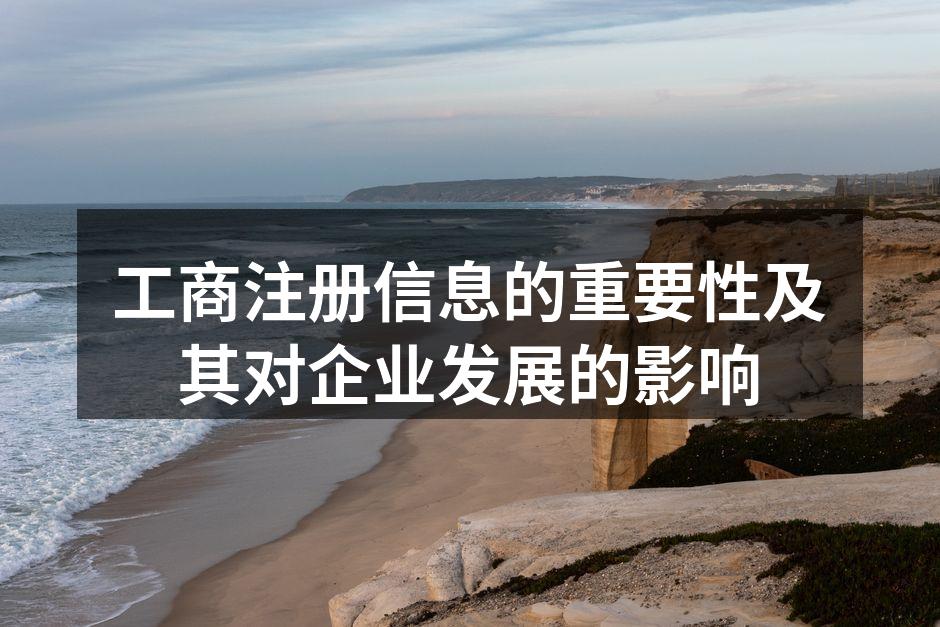 工商注册信息的重要性及其对企业发展的影响